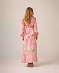 Organza Belt Dress - Cherry Blossom