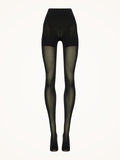 Tummy 66 Control Top Tights - Svart