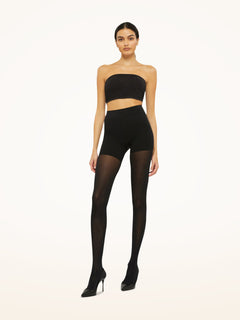 Tummy 66 Control Top Tights - Black