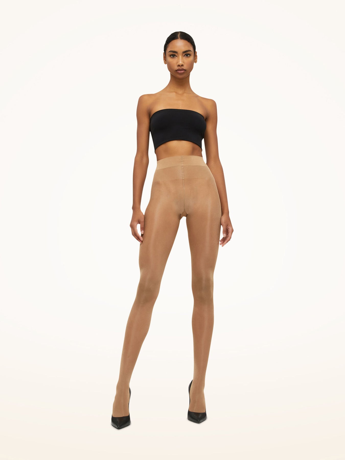 Satin Touch 20 Strumpbyxor - Sand