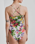 Bandeau Swimsuit - Daylight Bloom