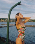 Bandeau Swimsuit - Daylight Bloom