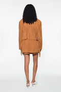 Estee Fringe Jacka - Desert Tan