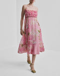 byTiMo Organza Strap Dress - Cherry Blossom