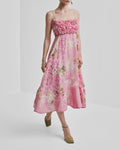 byTiMo Organza Strap Dress - Cherry Blossom