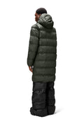 Alta Longer Puffer Jacket - Grön