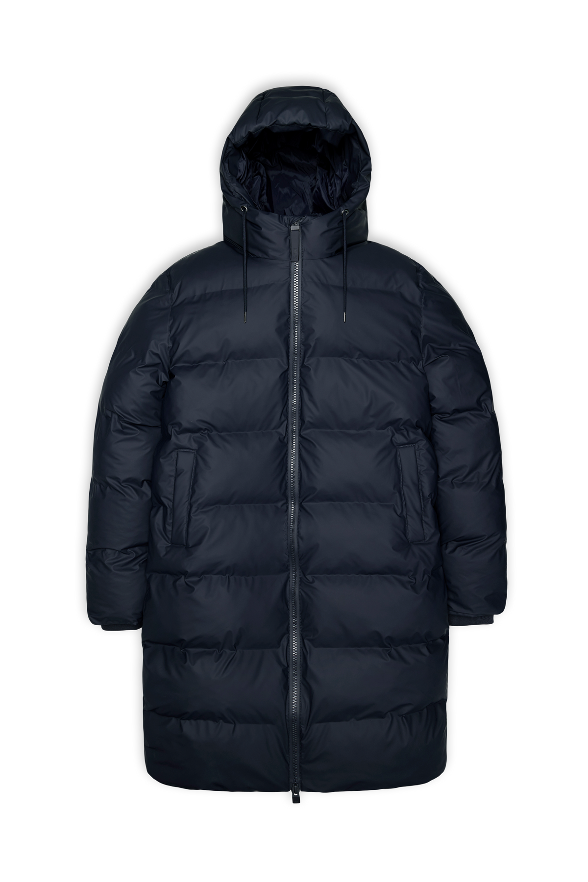 Alta Longer Puffer Jacket - Navy
