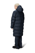 Alta Longer Puffer Jacket - Navy