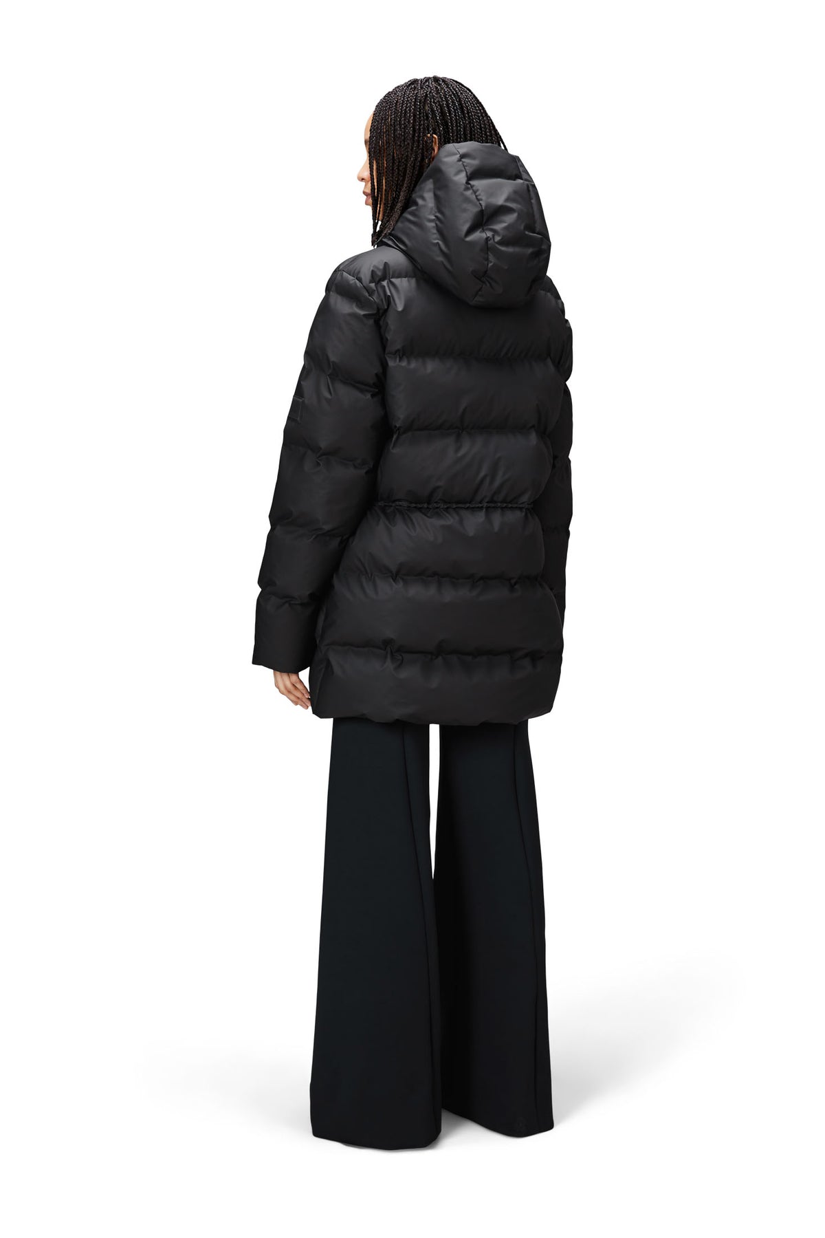 W Alta Puffer Parka - Svart