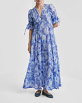 Bohemian Relaxed Dress – Ljusblå