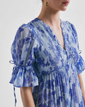 Bohemian Relaxed Dress – Ljusblå