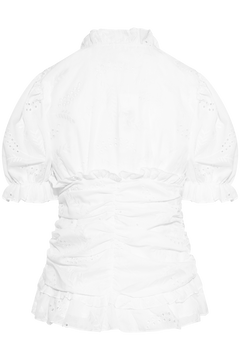 Arielic Blouse - White Embroidery