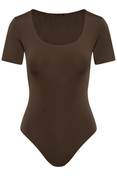 Skinwear Body Short Sleeves - Dark Brown