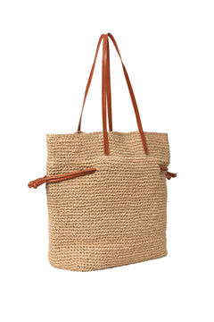 Day Natural Straw Shoulder - Starfish Beige
