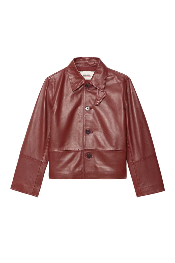Lessa Cuir Lisse - Cherry