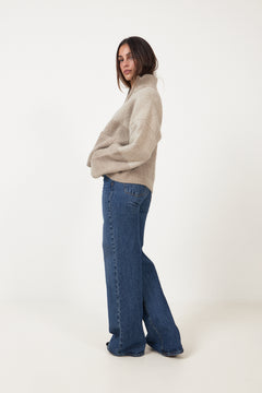 Tine Cardigan - Taupe Mix