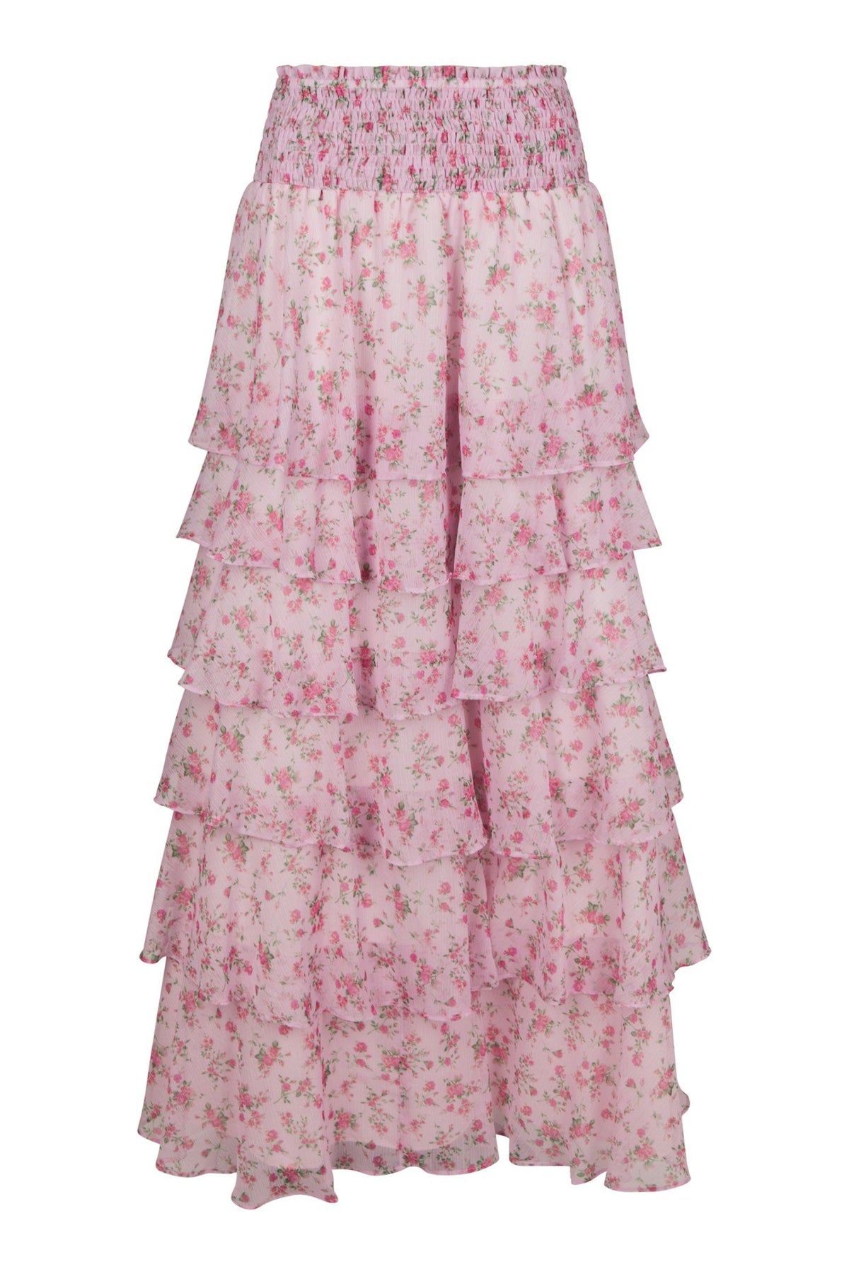 Morris Meadow Printed Skirt - Light Pink