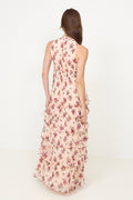 Marli Amazing Chiffon Rose Klänning - Rose