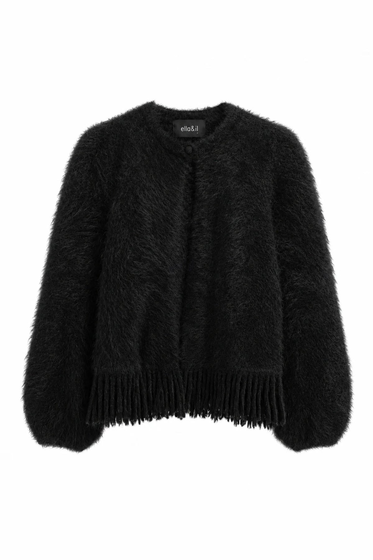 Anita Chunky Cardigan - Black
