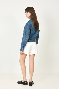 Denim Trucker Jacket - Meuse Wash