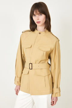 Woven-Field-Jacket - Classic Camel
