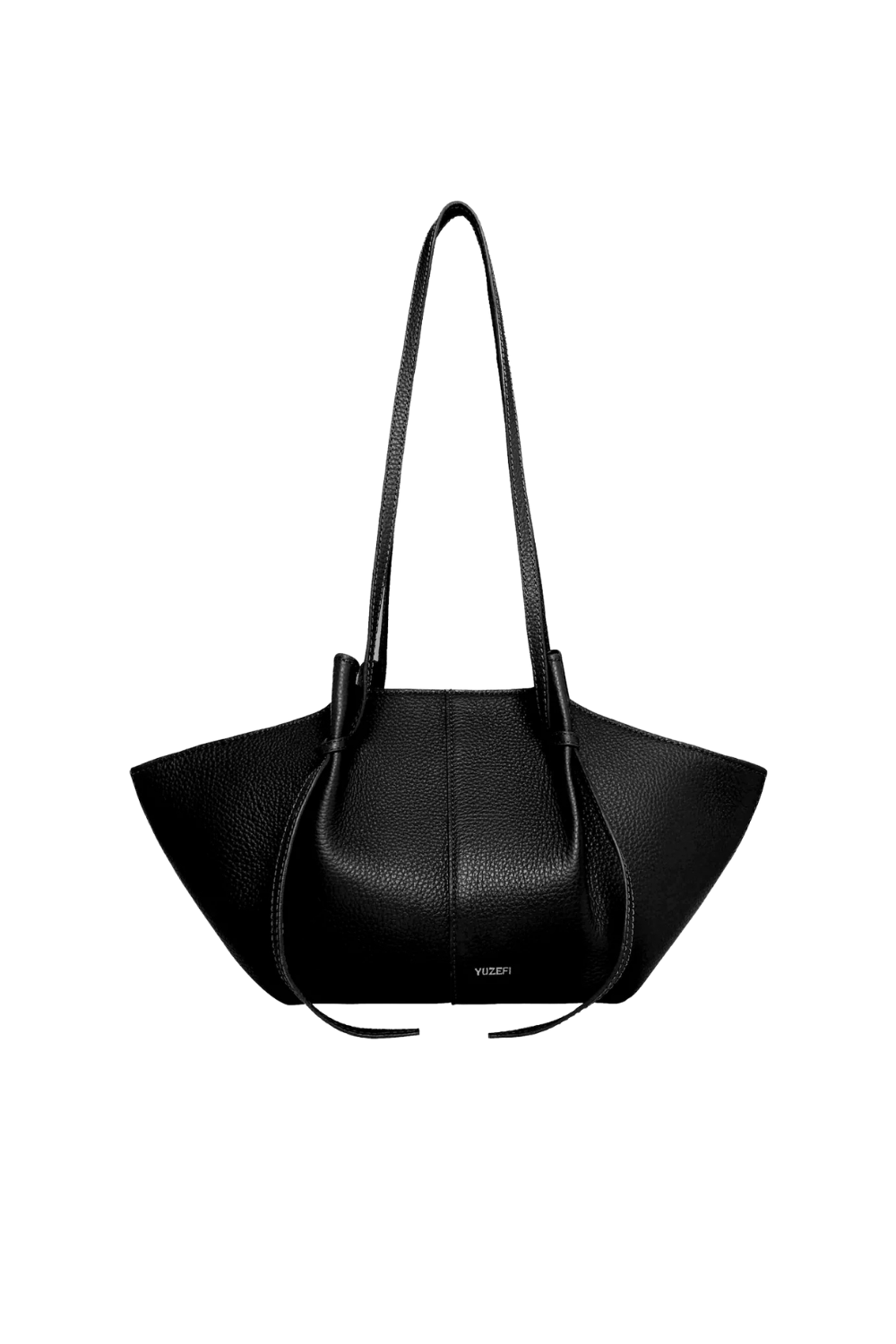 Mochi Pebble Grain Leather - Black