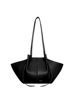 Mochi Pebble Grain Leather - Black