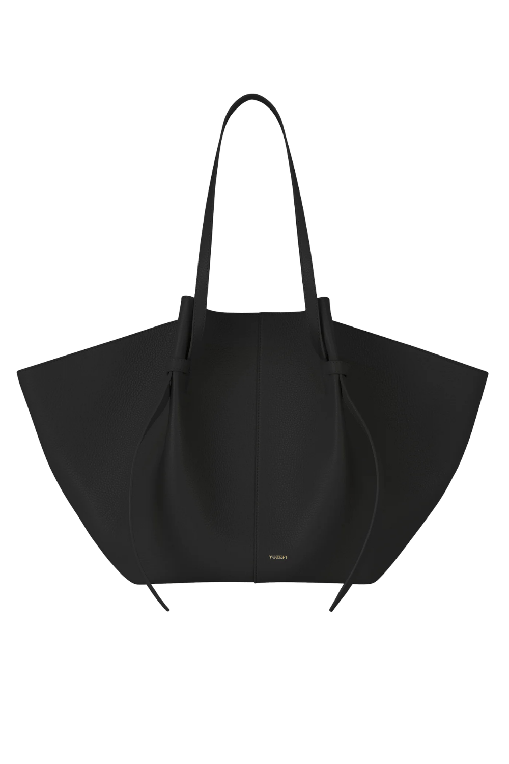 XL Mochi Pebble Grain Leather - Black
