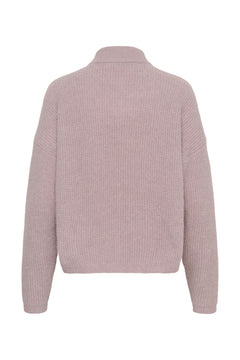 Alphagz Short Cardigan - Quail Melange