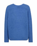 Thora V-Neck Knit - Ultramarine