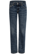 Kyoto Droit - Dark Blue Righe