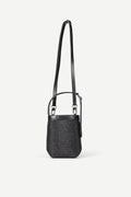 Saelmegade Mini Bucket Raffia - Svart