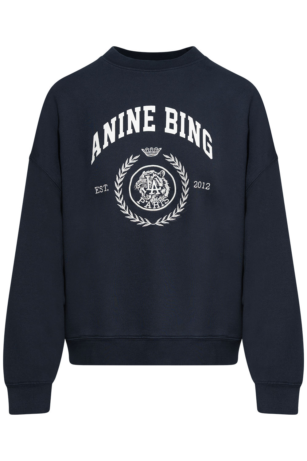Miles Sweatshirt Collegiate - Dark Navy