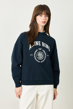 Miles Sweatshirt Collegiate - Dark Navy