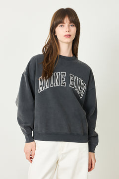Miles Sweatshirt New Classic - Washed Black
