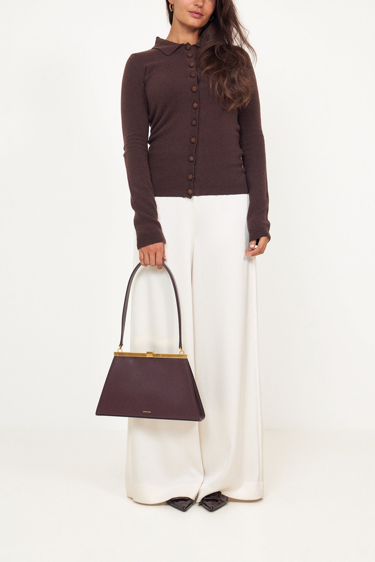 Anine Bag Smooth Leather - Fig