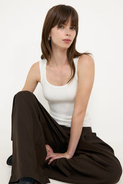 Fraline Knit Top - Off White