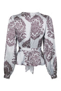Rista Deco Drop Blouse - Ljusblå