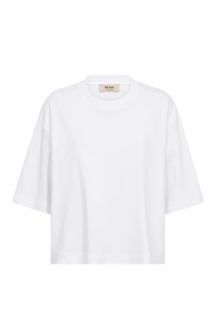 Natalie O-Ss Boxy Tee - White
