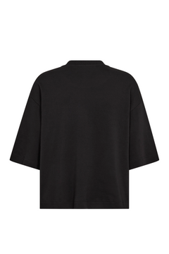 Natalie O-Ss Boxy Tee - Black