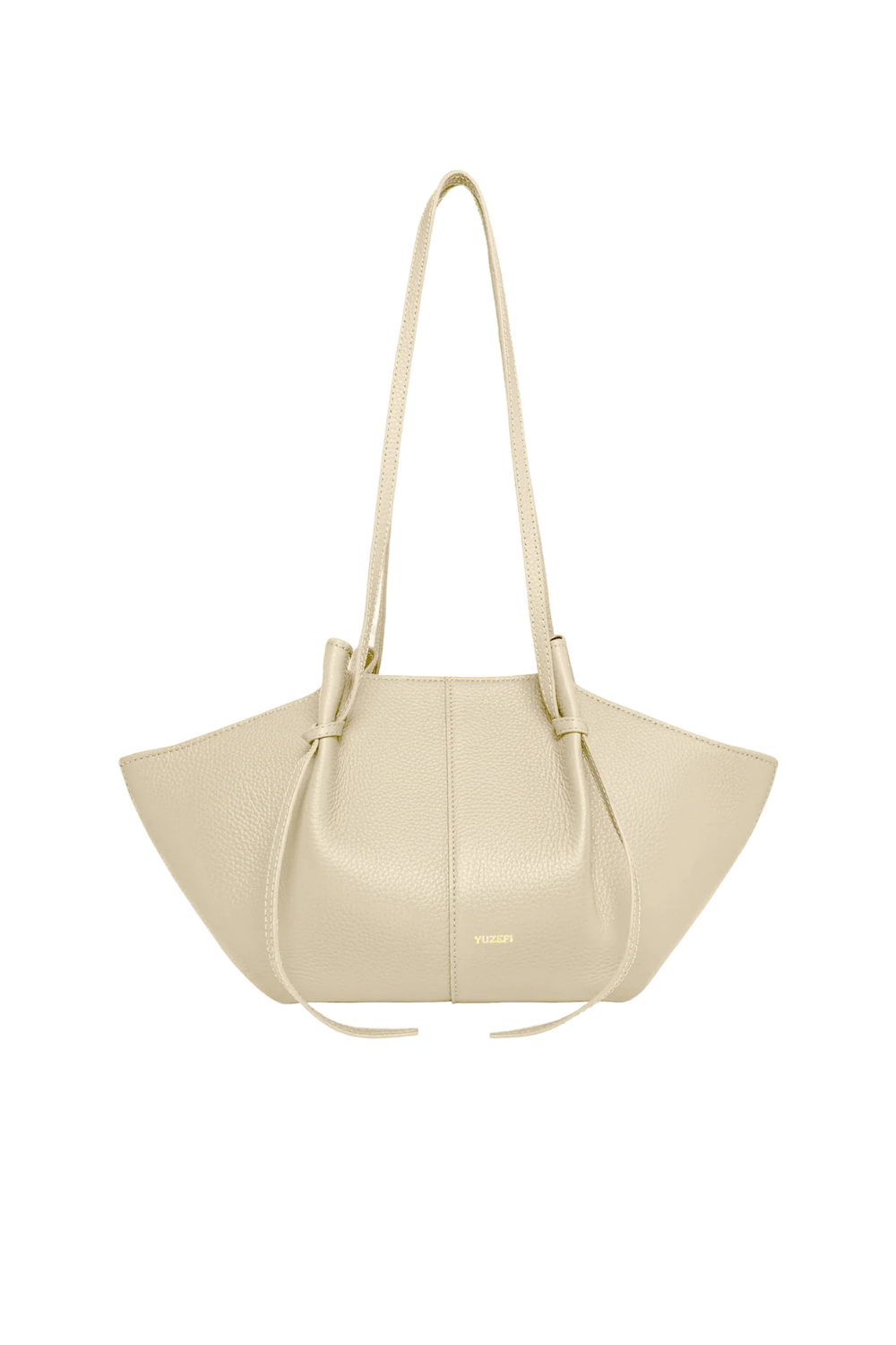 Mochi Pebble Grain Leather - Angora