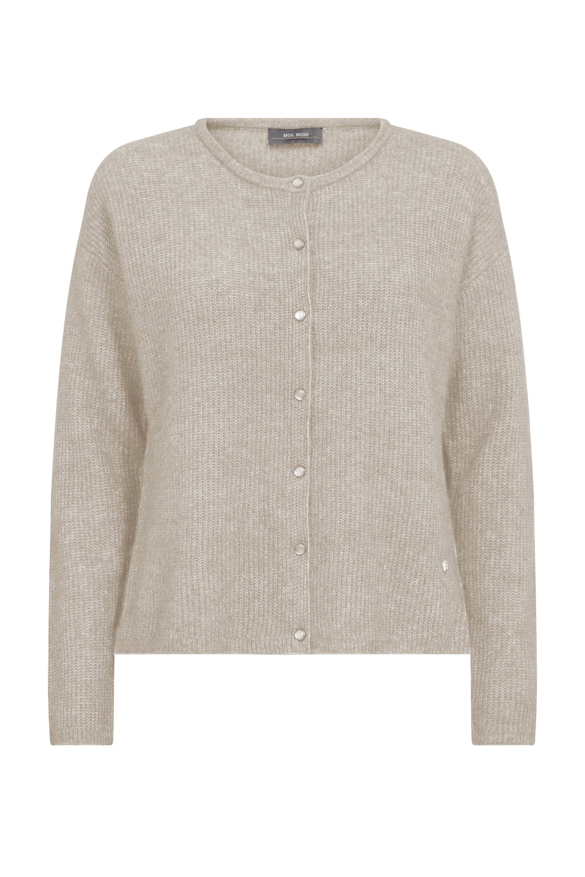 Almine Knit Cardigan - Feather Gray