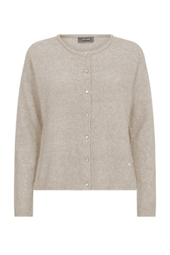 Almine Knit Cardigan - Feather Gray
