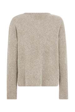 Almine Knit Cardigan - Feather Gray