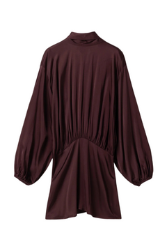 N-Melda Dress - Maroon