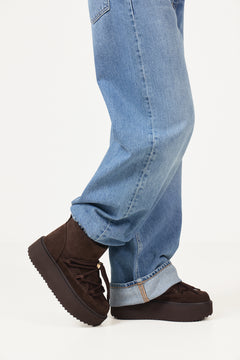 Classic Low Platform - Dark Brown