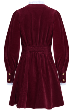 Livunn Cord Dress - Burgundy