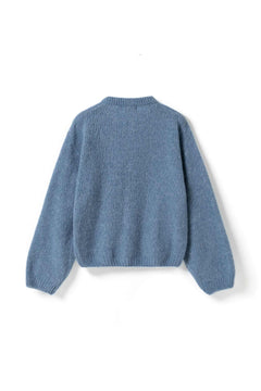 Kae Knit Cardigan - Jeans Melange