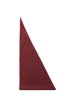 Maria Narrow Cashmere Scarf - Tawny Port