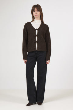 Lulu Ls Duffle Knit Cardigan - Delicioso